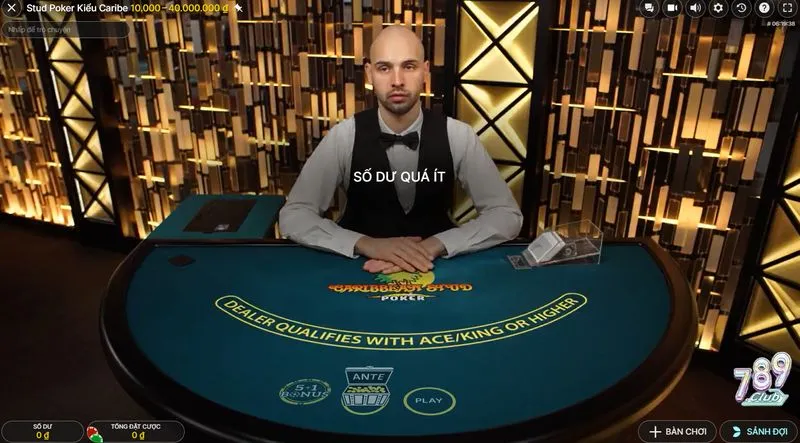 Nắm vững luật chơi Stud Poker 789club