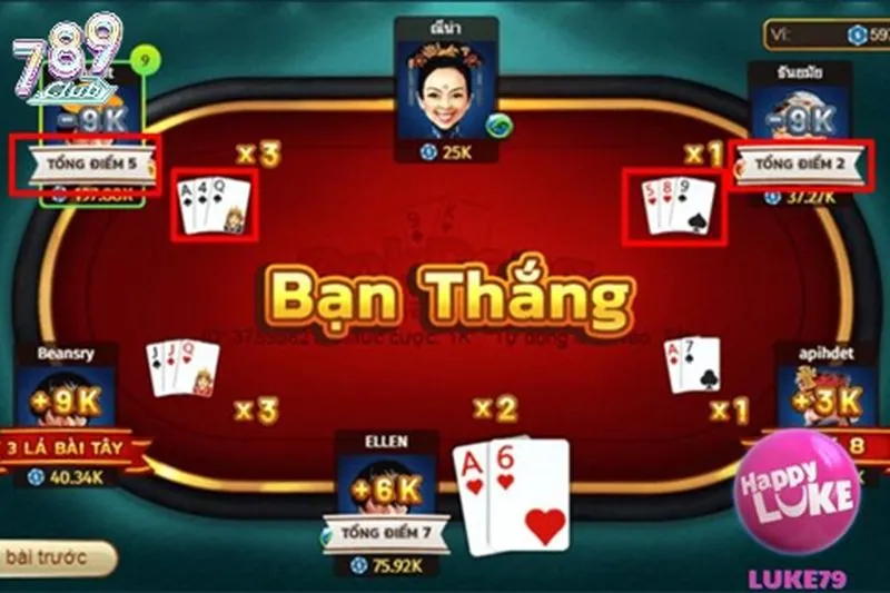 Tìm hiểu cách thức tính điểm và xếp bài cơ bản