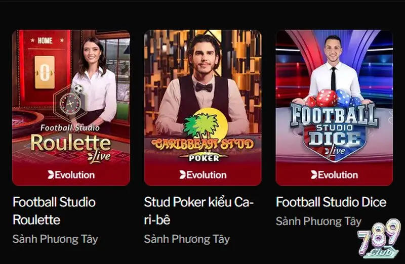 Tổng quan game Stud poker kiểu Ca-ri-bê