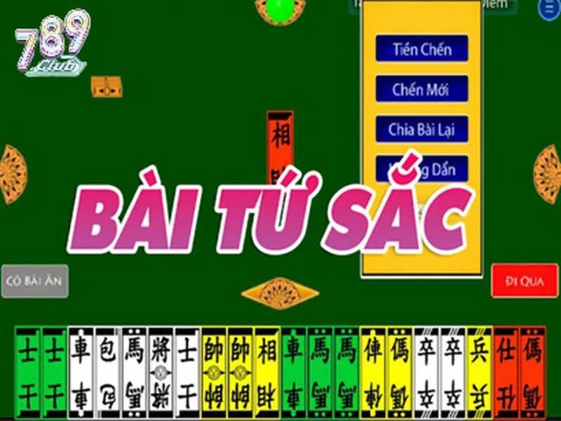 Tổng quan game bài Tứ sắc 789club