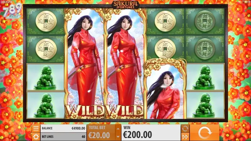 Biểu tượng chức năng Sakura Fortune 789club