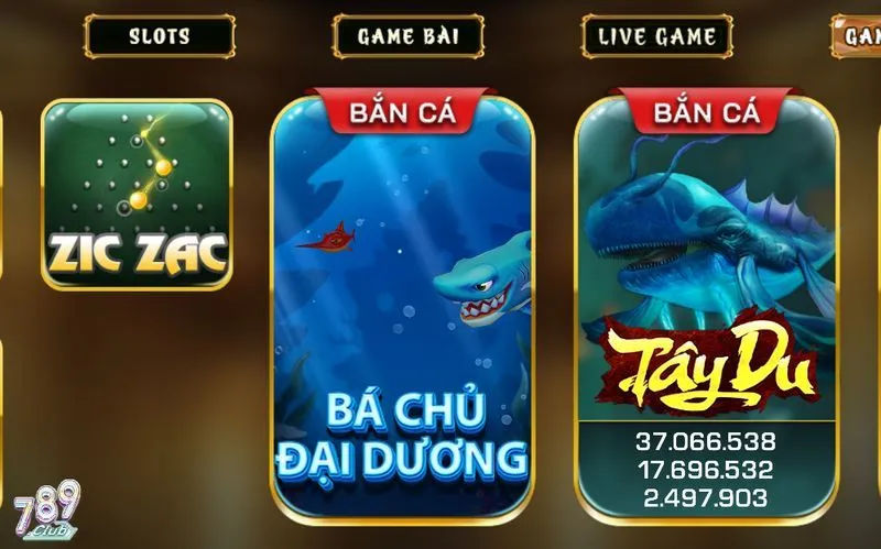 Tổng quan game Bá chủ đại dương 789club