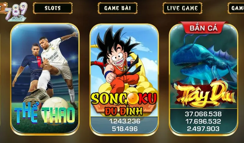Tổng quan game Songoku đu đỉnh 789club