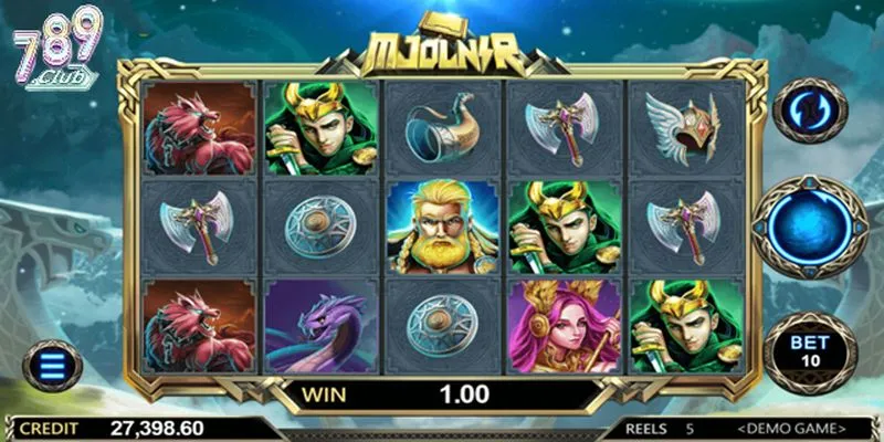 Chơi nổ hũ Mjolnir chưa bao giờ dễ dàng đến thế
