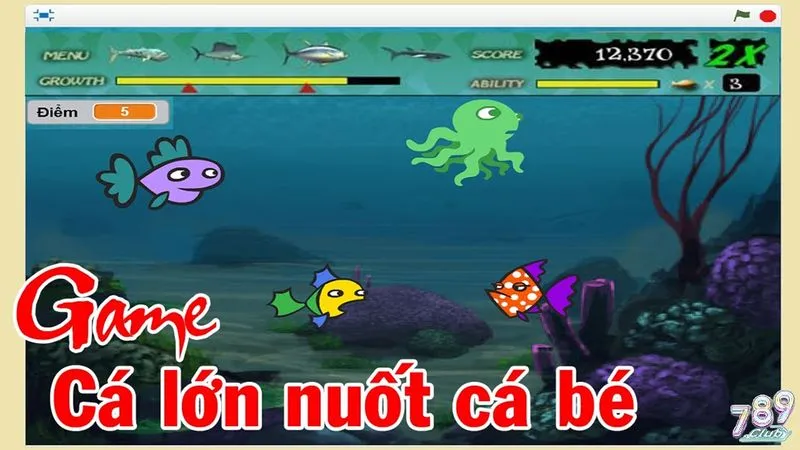 Tổng quan game Cá lớn nuốt cá bé 789club